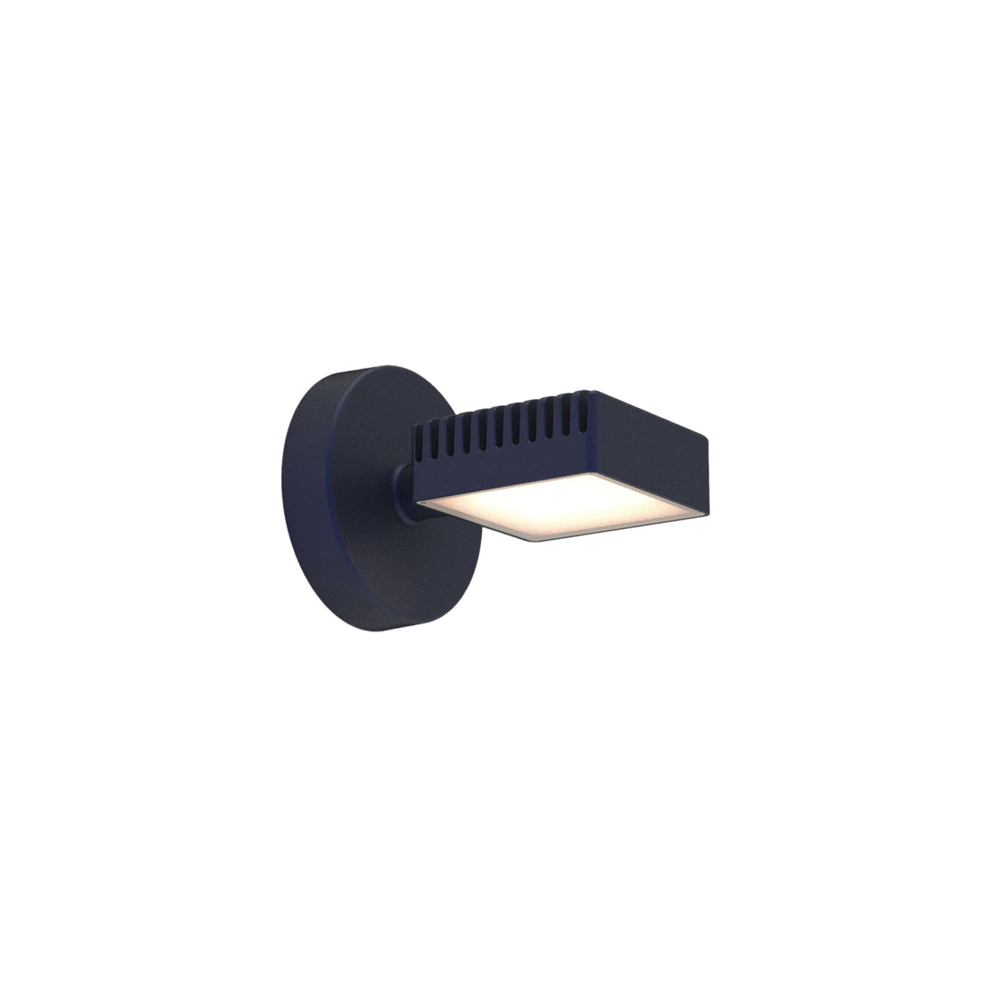 Dorval 04 Wall Lamp: Hardwire + Midnight Blue