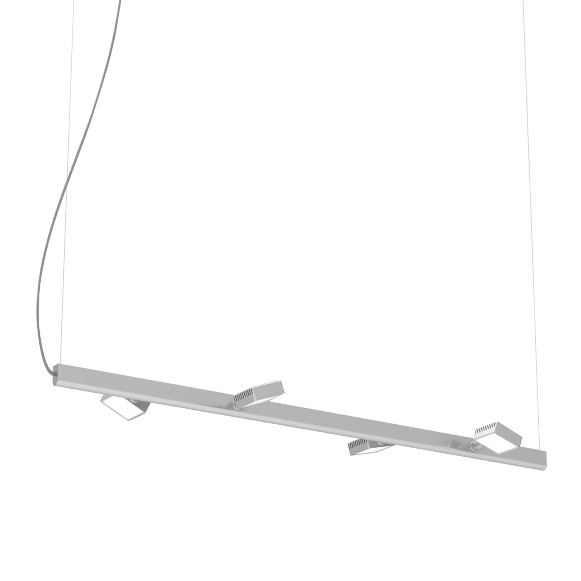 Dorval 05 Suspension Lamp without Uplight: 4 Heads + Large - 96.1