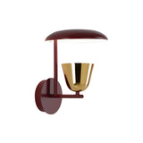 Lightolight Wall Lamp: Red + Golden Glossy