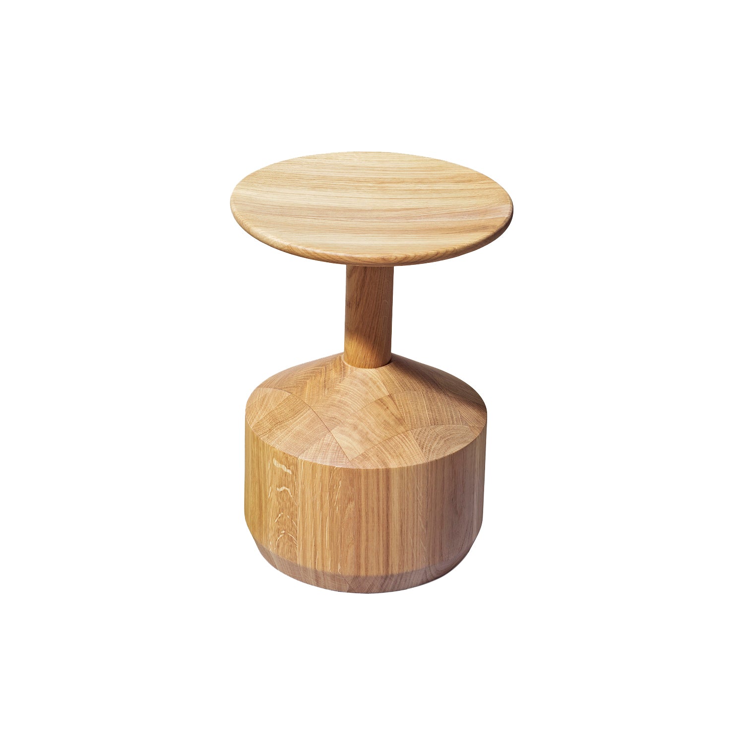 Pezzo Stool: Flamed Oak