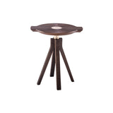 LP Side Table with Tray: Oiled Walnut + With Handles