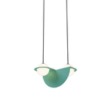 Laurent 01 Suspension Lamp: Turquoise + Black