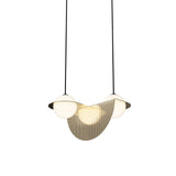 Laurent 09 Suspension Lamp: Brass + Black