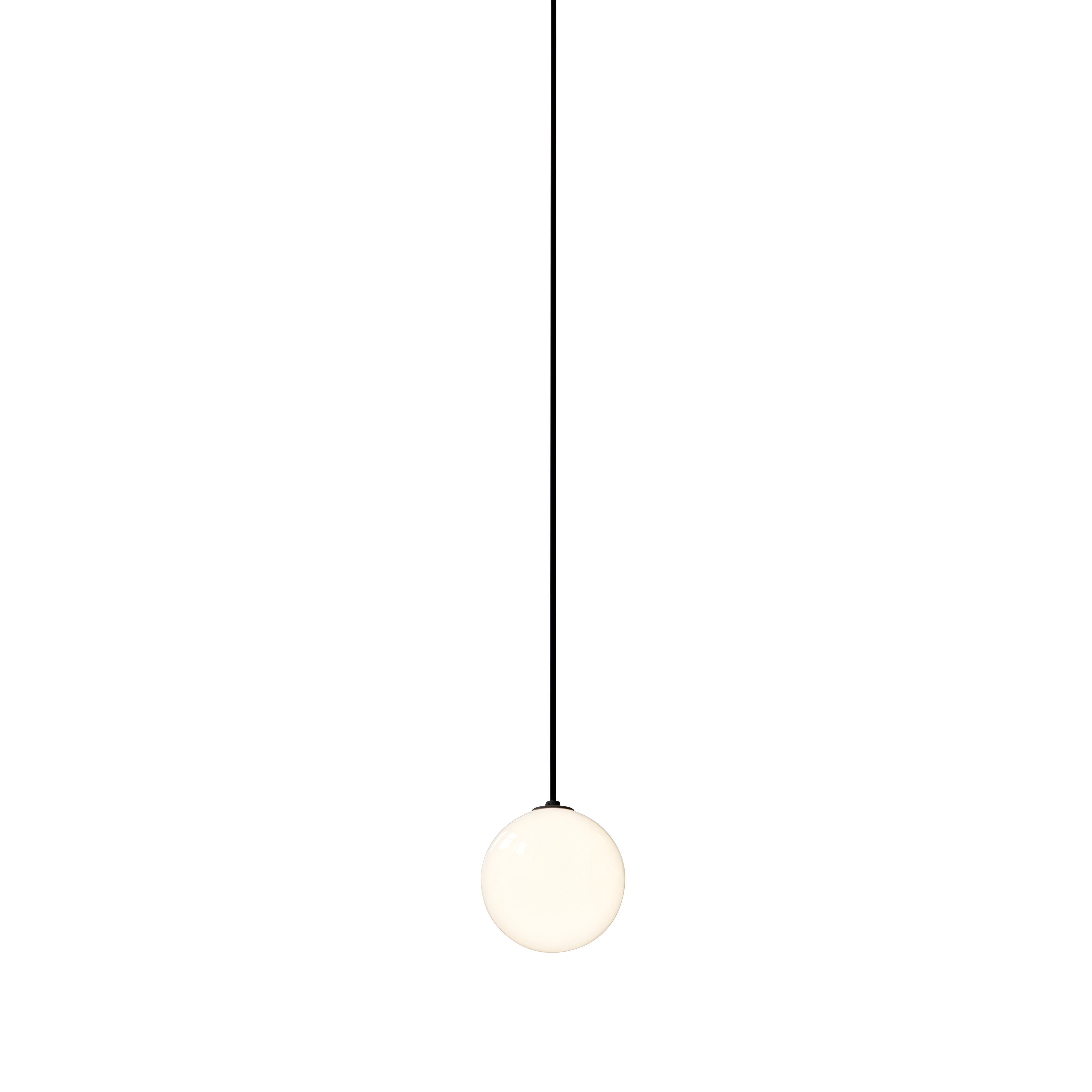 Laurent 10 Pendant: Textured Black + Black