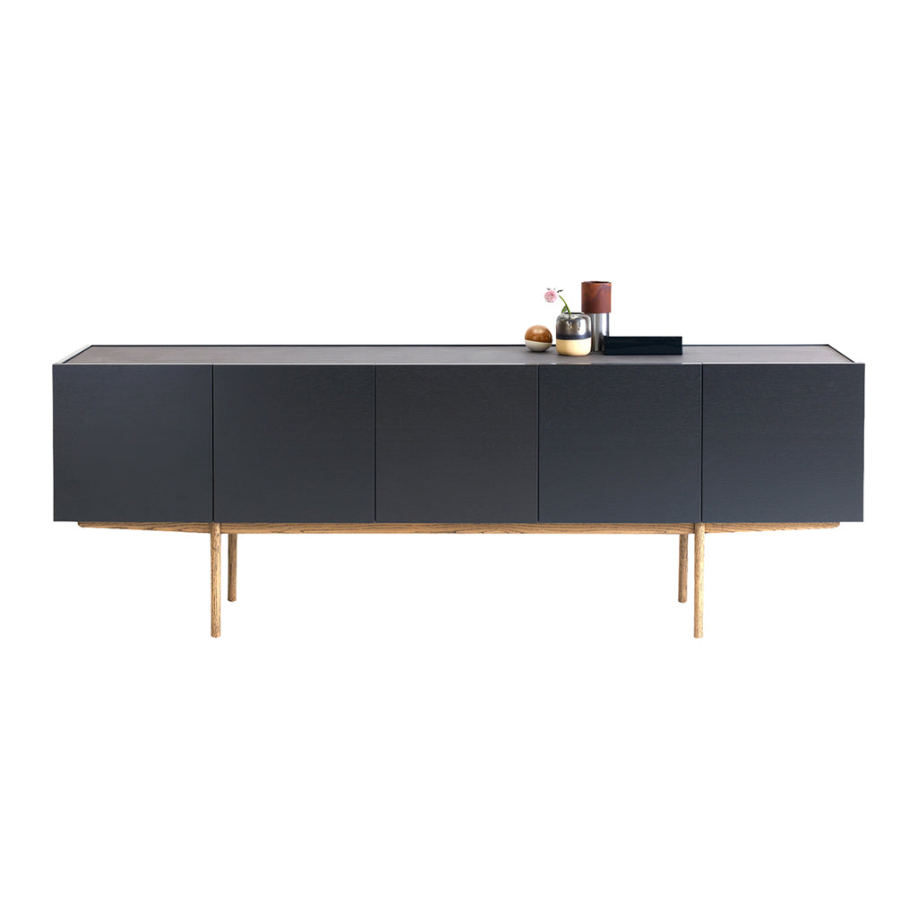 Luc Deluxe 200: Stone Top + Char Grey + Black Walnut Oak