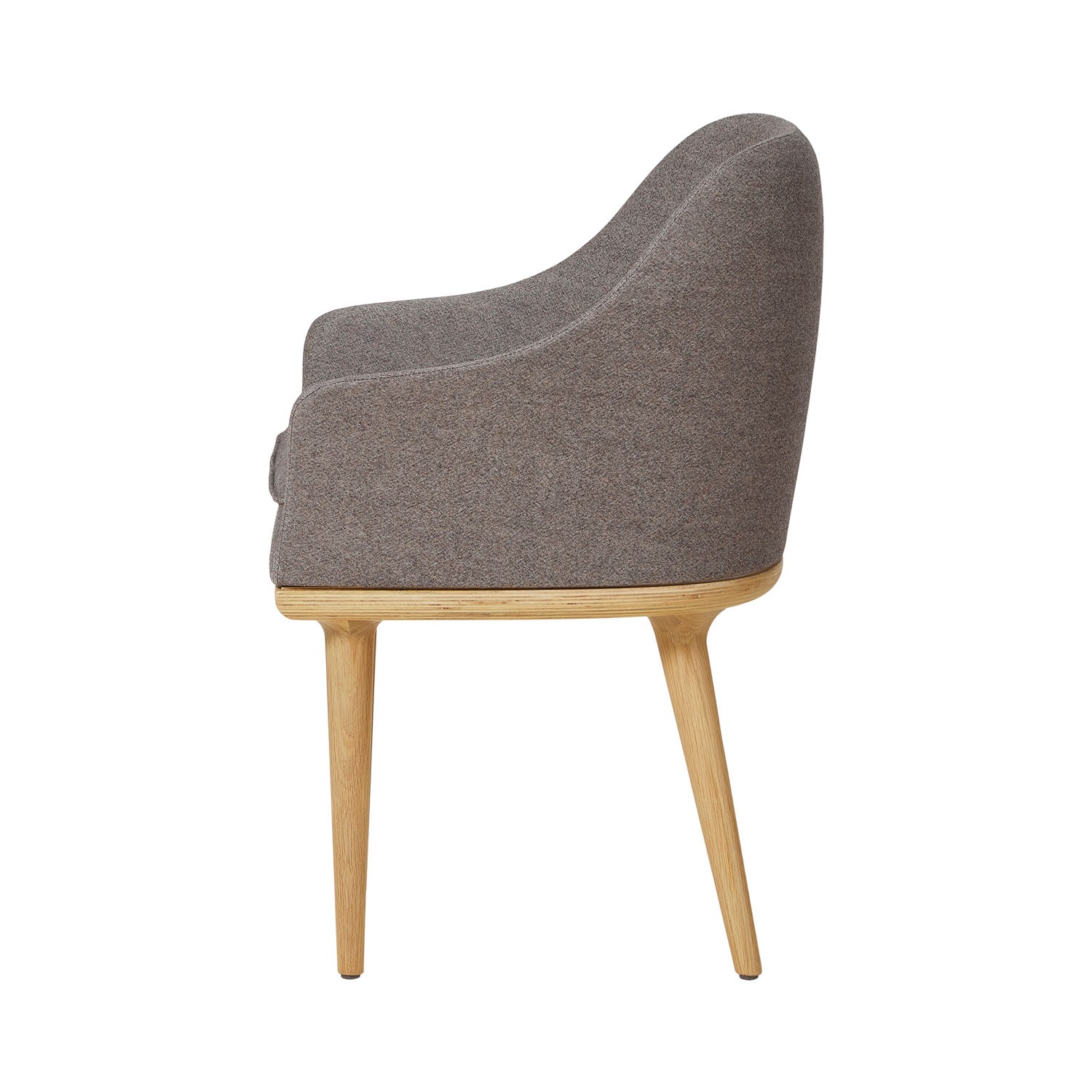 Lunar Dining Chair: Large + Natural Oak