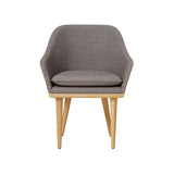 Lunar Dining Chair: Small + Natural Oak