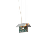 Bolda Atelier 01A Suspension Lamp: Steel Grey