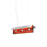 Bolda Atelier 01C Suspension Lamp: Flame Orange