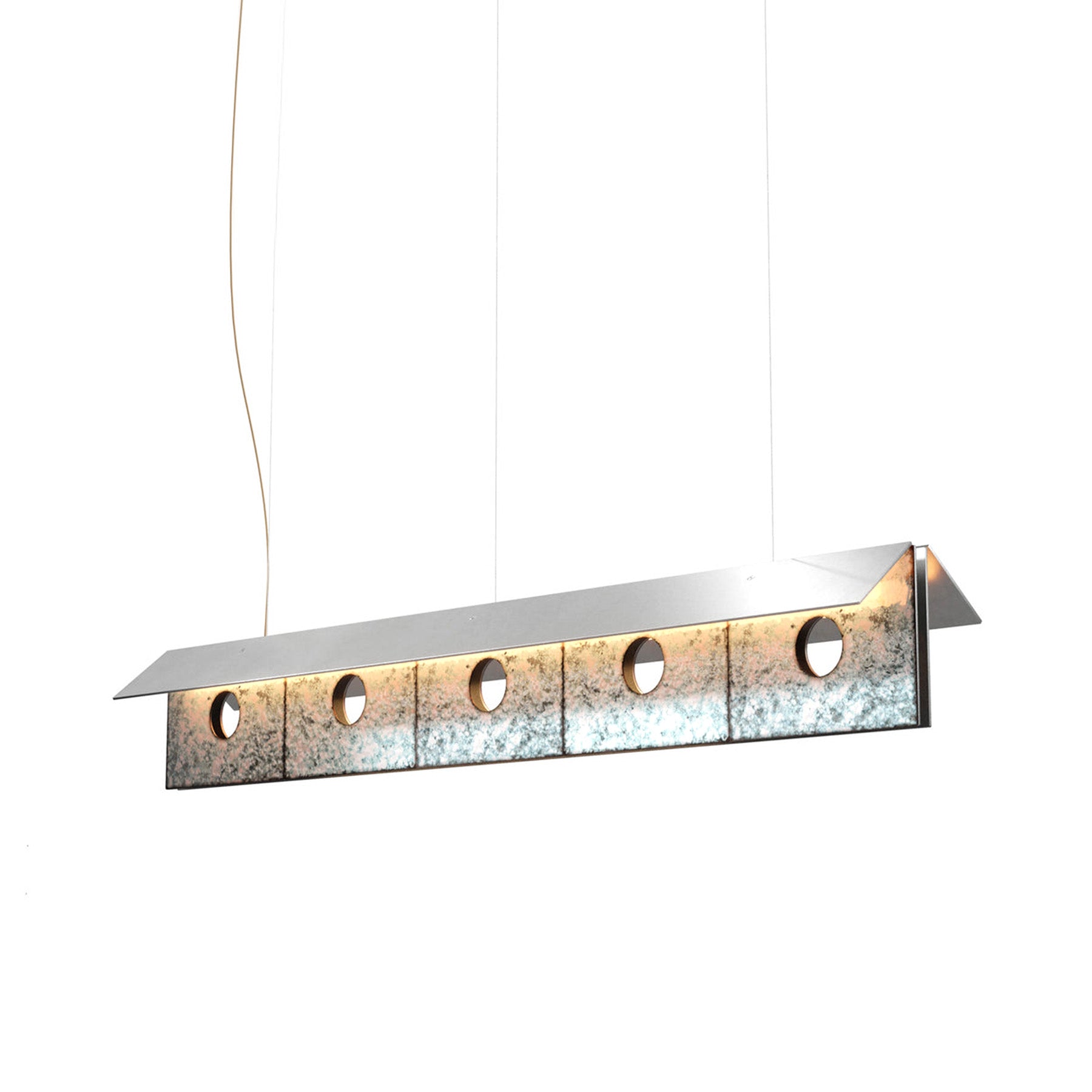 Bolda Atelier 01E Suspension Lamp: Titanium White