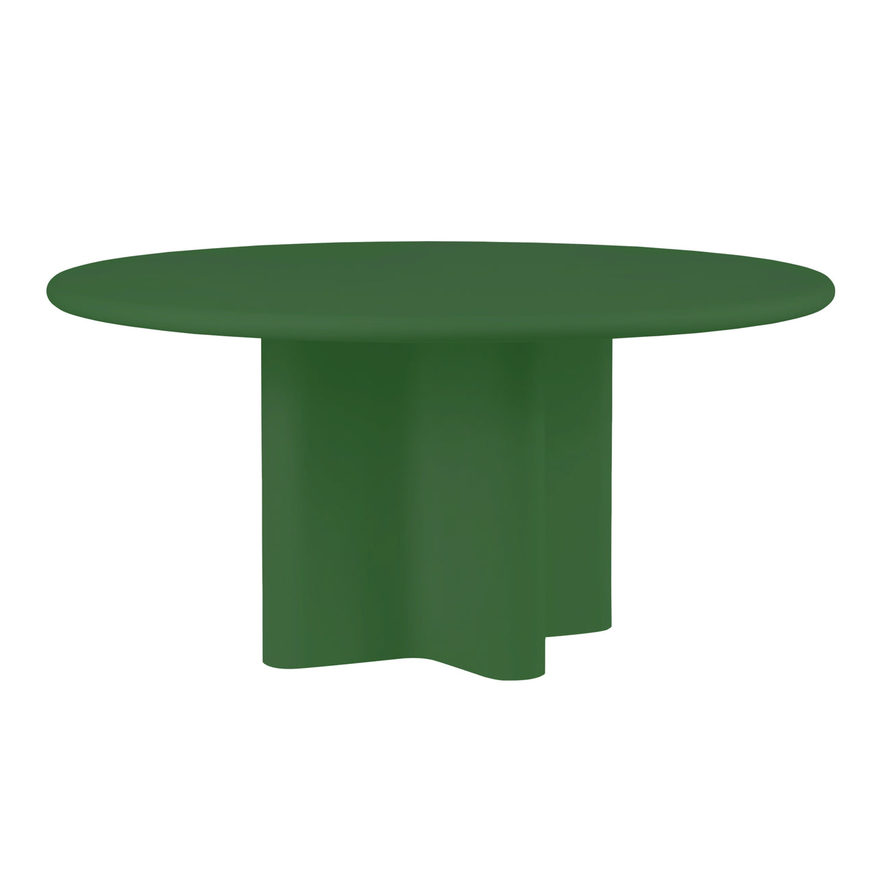 Bonbon Round Dining Table: Large + Lacquered Pine