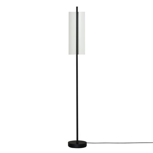 Lamina 45 Floor Lamp: White Grey