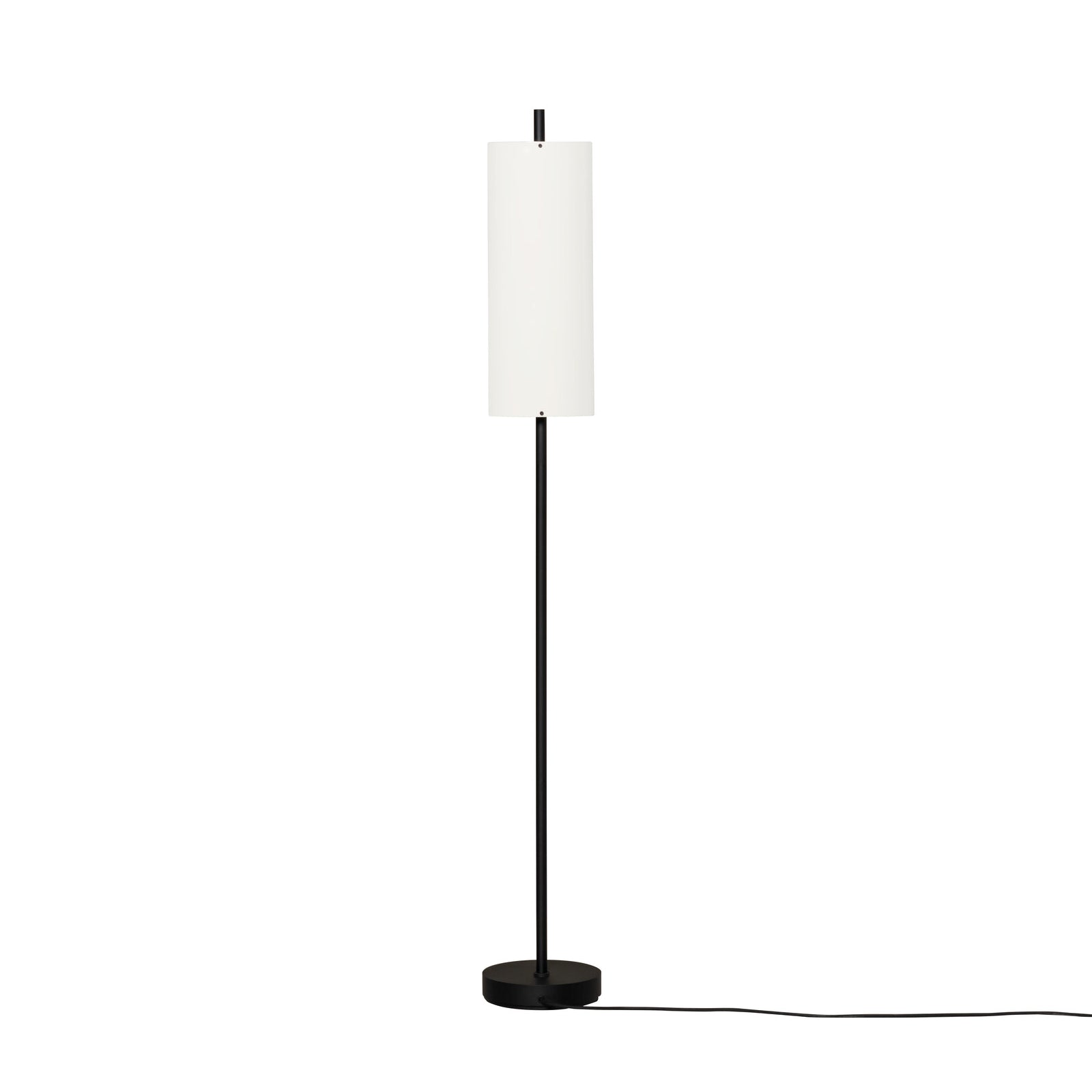 Lamina 45 Floor Lamp: White Grey