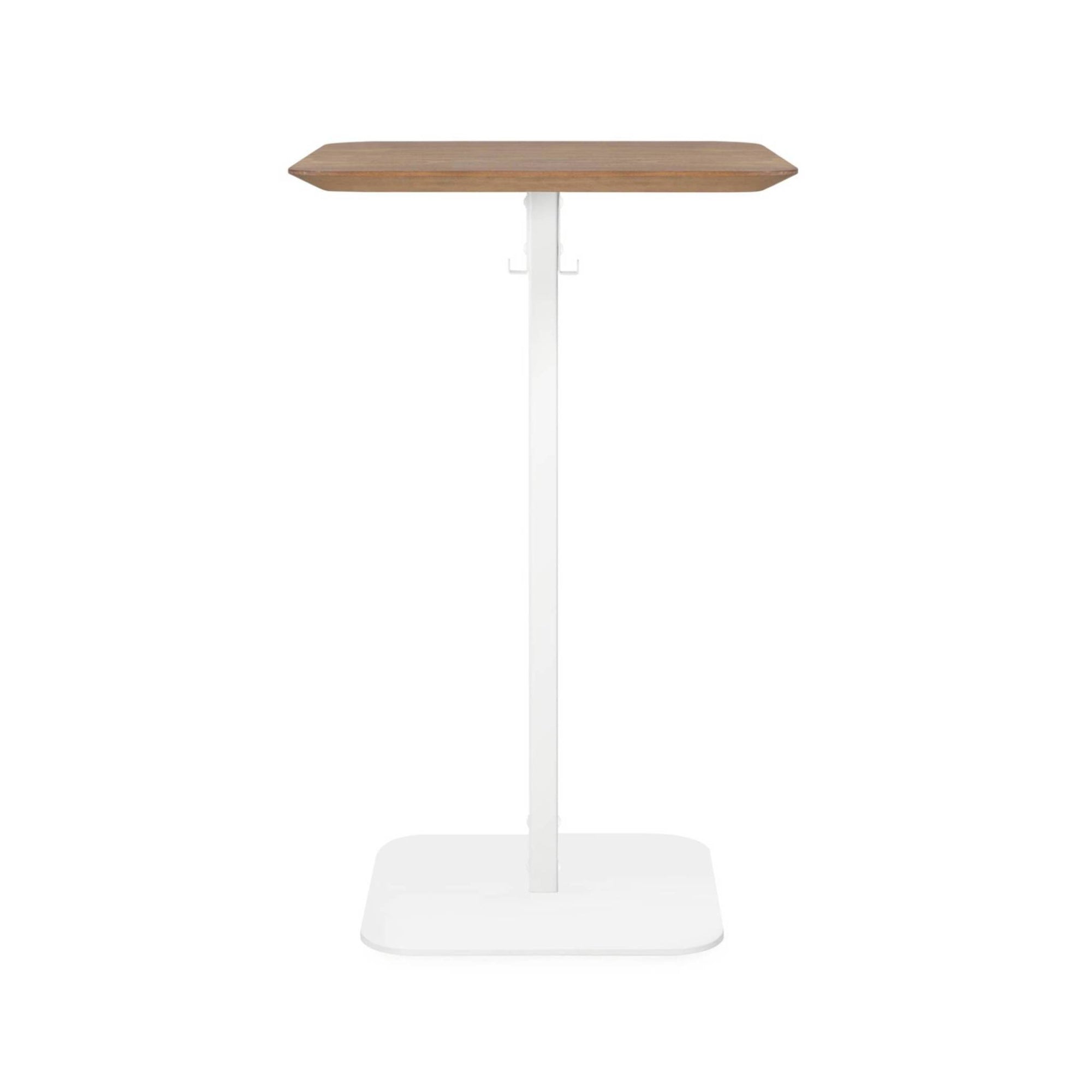 B-Around Square Table: Large + Tall + White