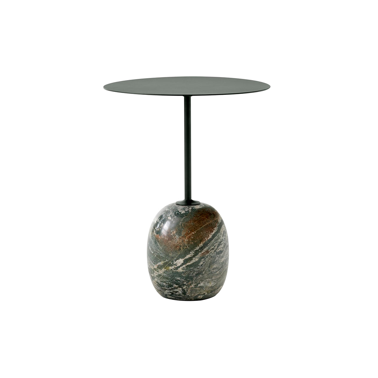 Lato Table: LN8 + Deep Green + Verde Alpi Marble