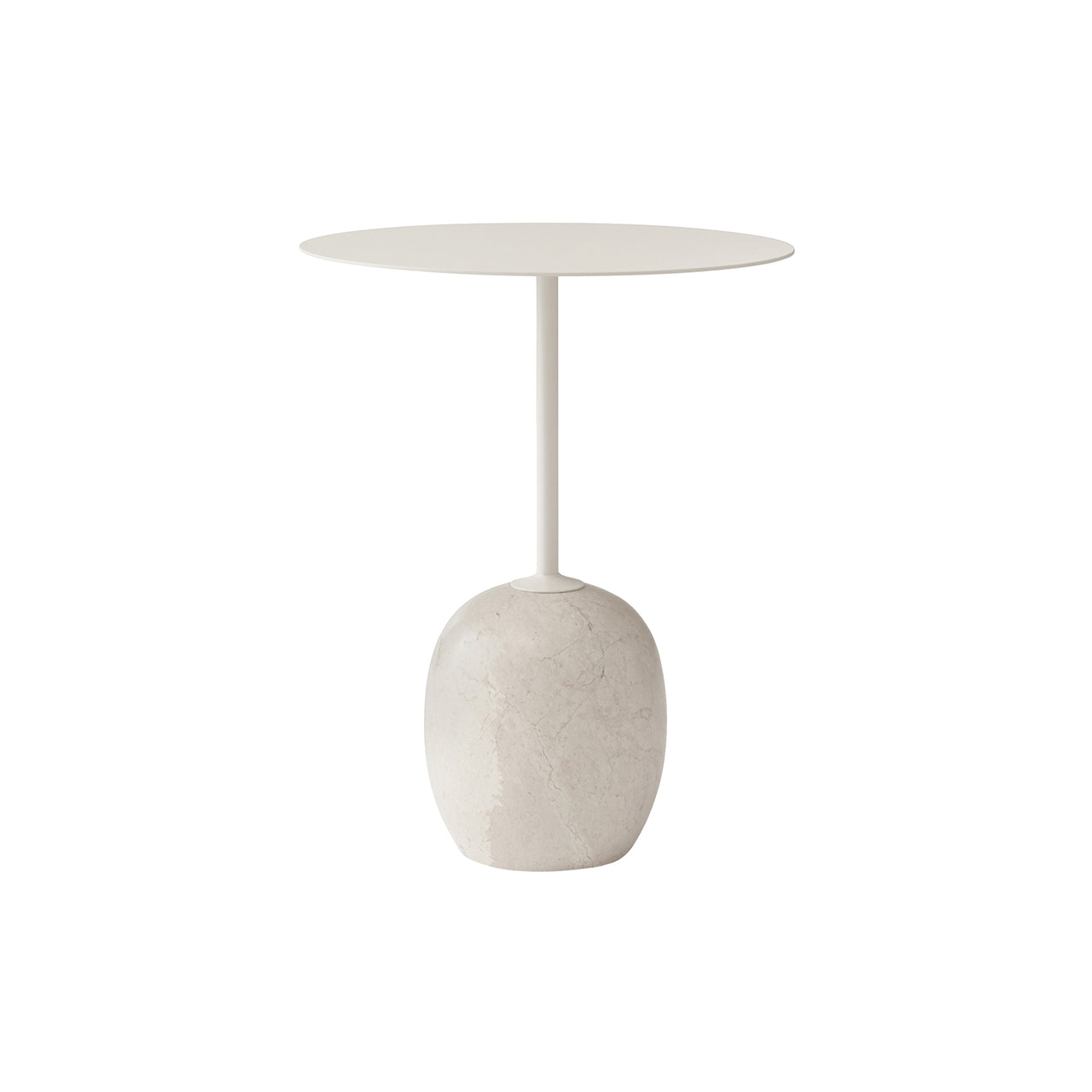 Lato Table: LN8 + Ivory White + Crema Diva Marble