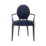 Laval Chair: With Arm + Black Oak