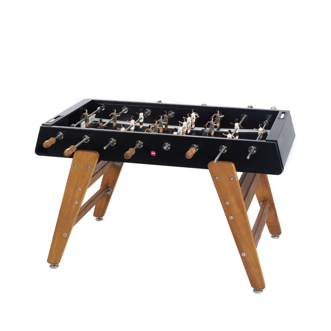 RS3 Wood Football Table: Indoor/Outdoor + Black