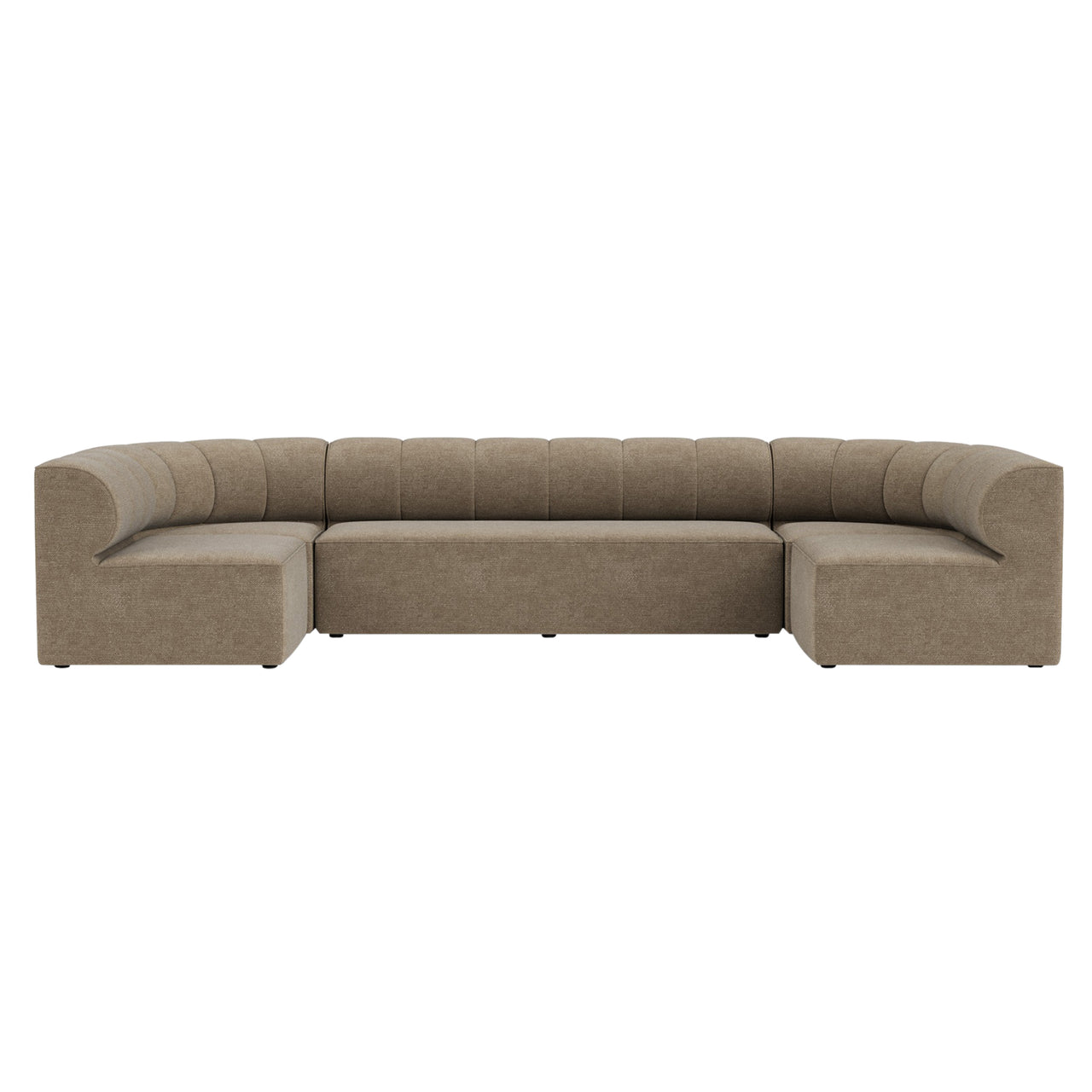 Eave Seamline 4 Seater Sofa: 2 + Boucle 02
