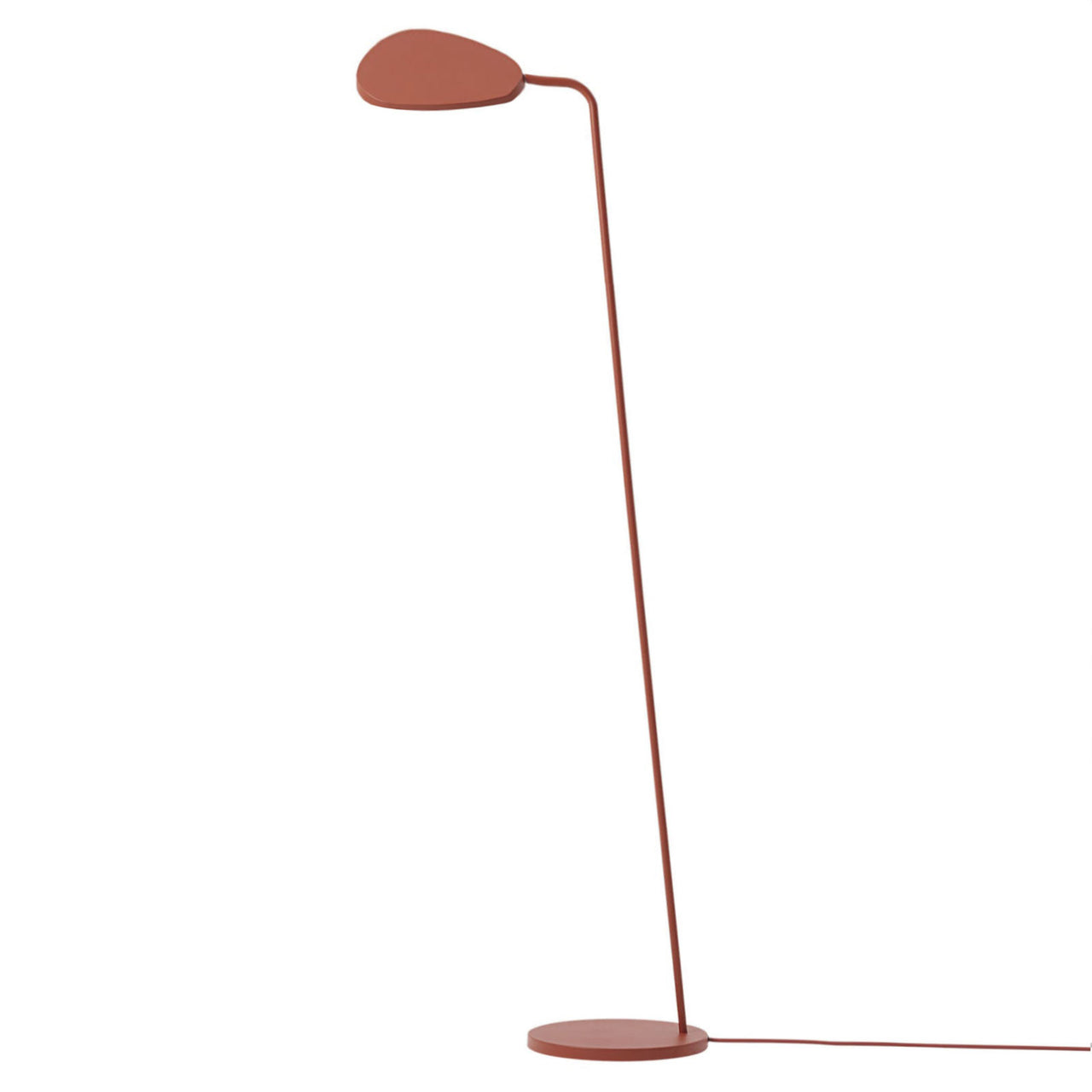 Leaf Floor Lamp: Copper Brown
