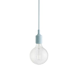 E27 Pendant Lamp: Light Blue