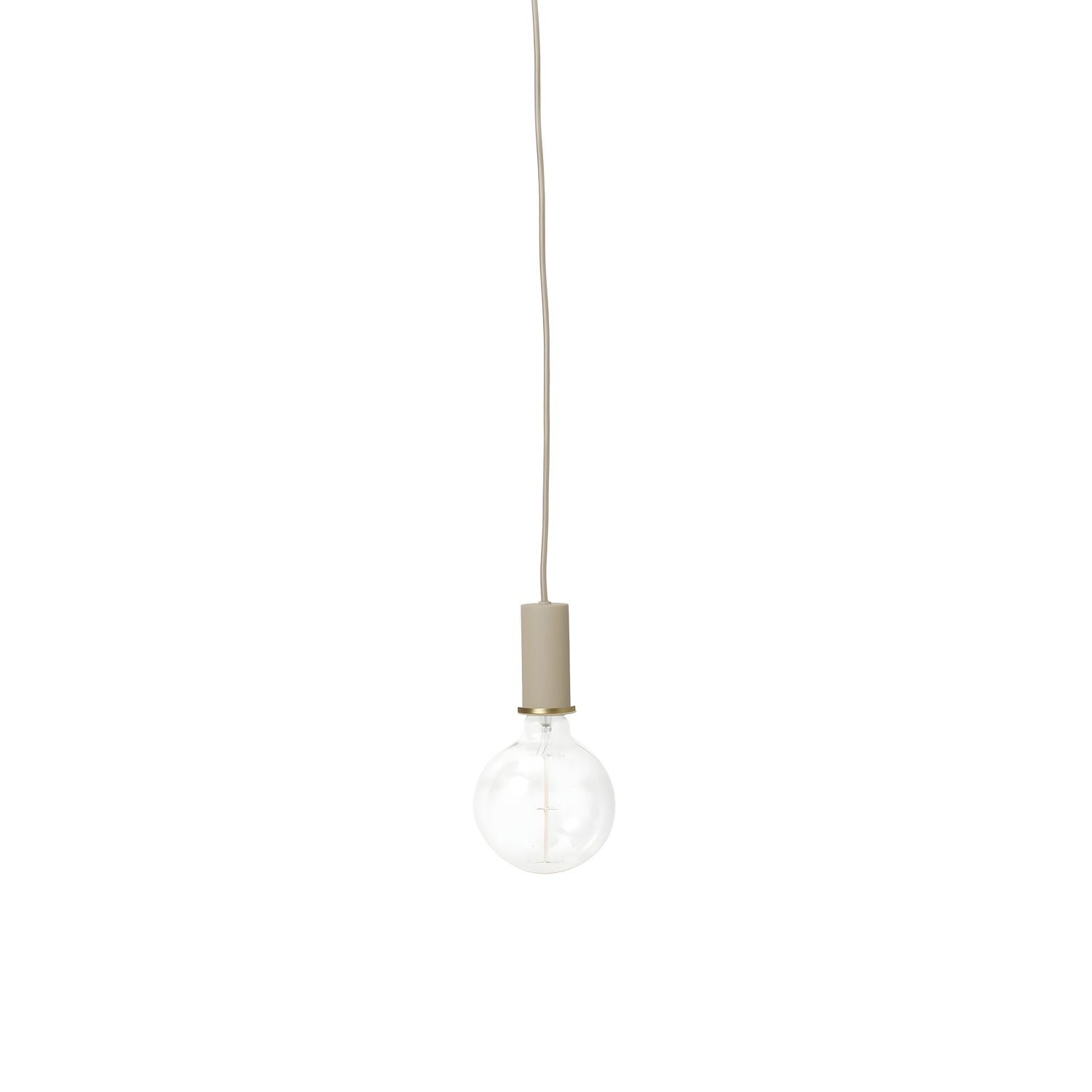 Collect Lighting: Pendant + Low + Cashmere