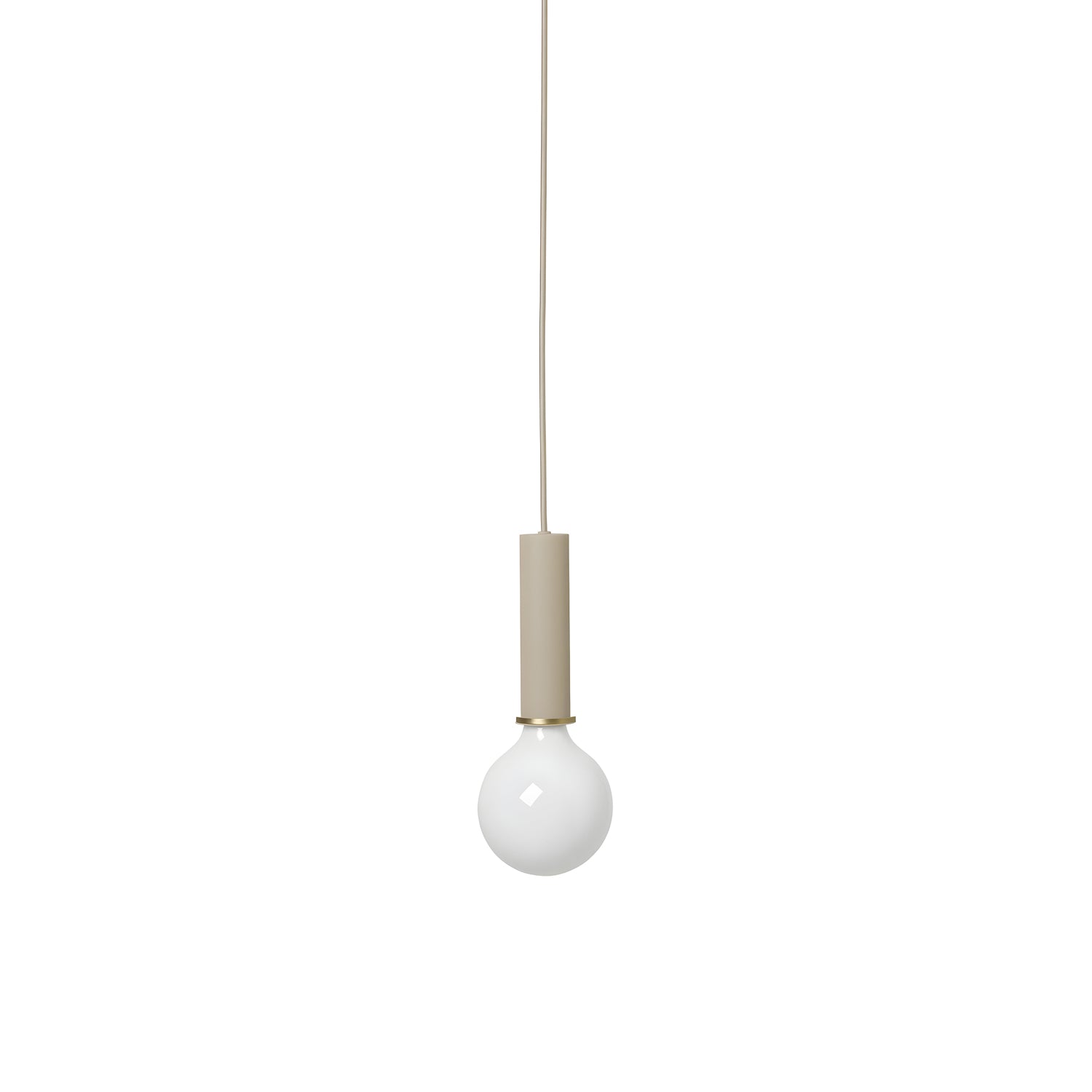 Collect Lighting: Pendant + High + Cashmere