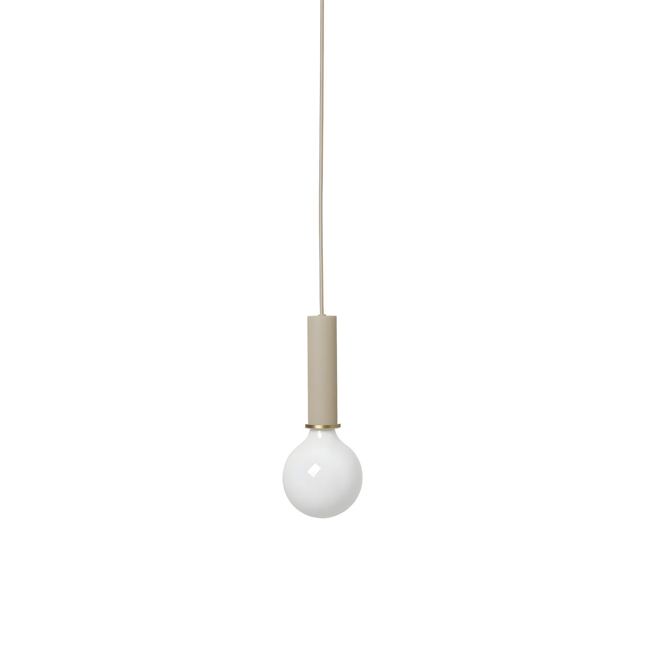 Collect Lighting: Pendant + High + Cashmere