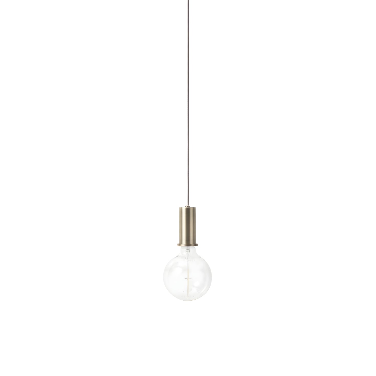 Collect Lighting: Pendant + Low + Brass