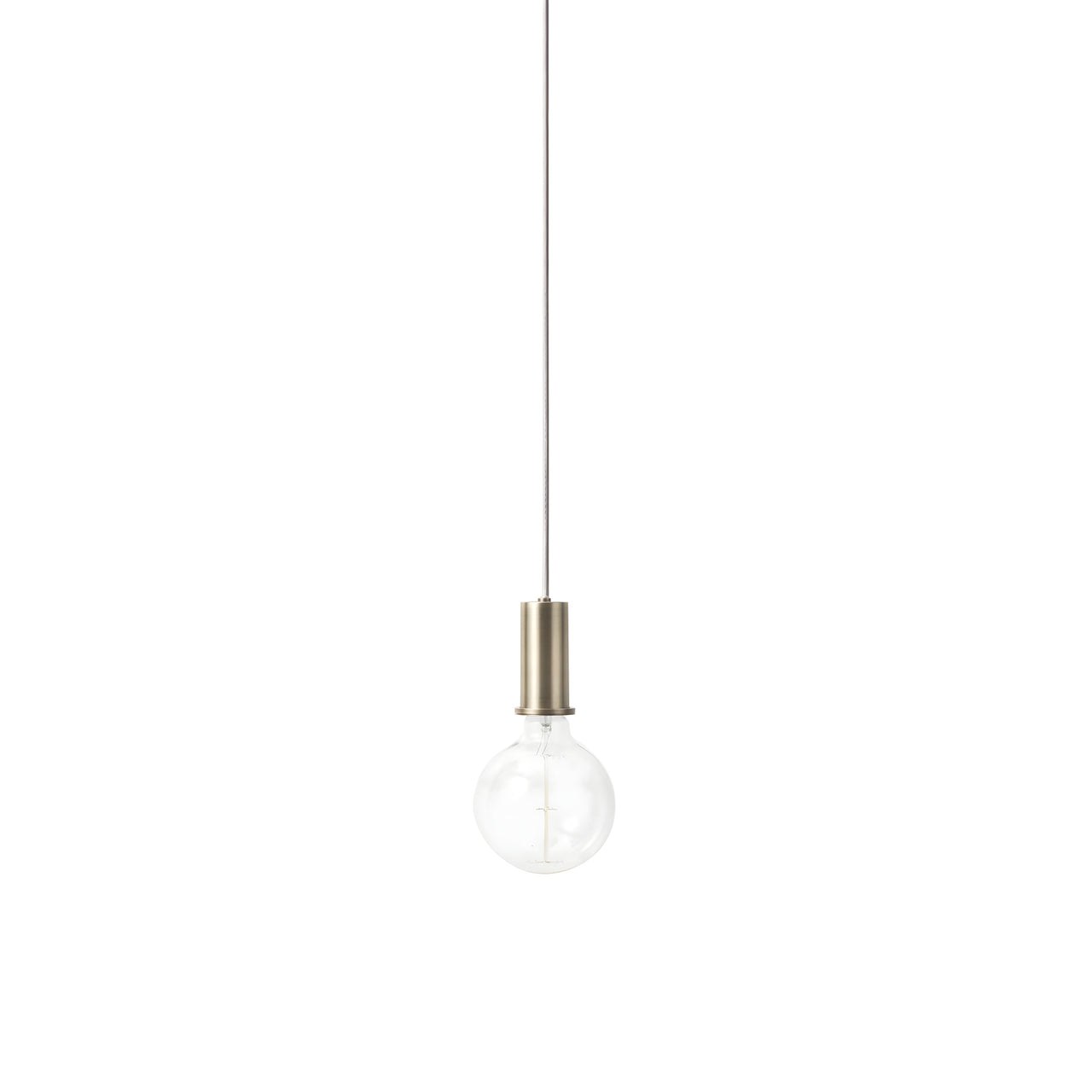 Collect Lighting: Pendant + Low + Brass