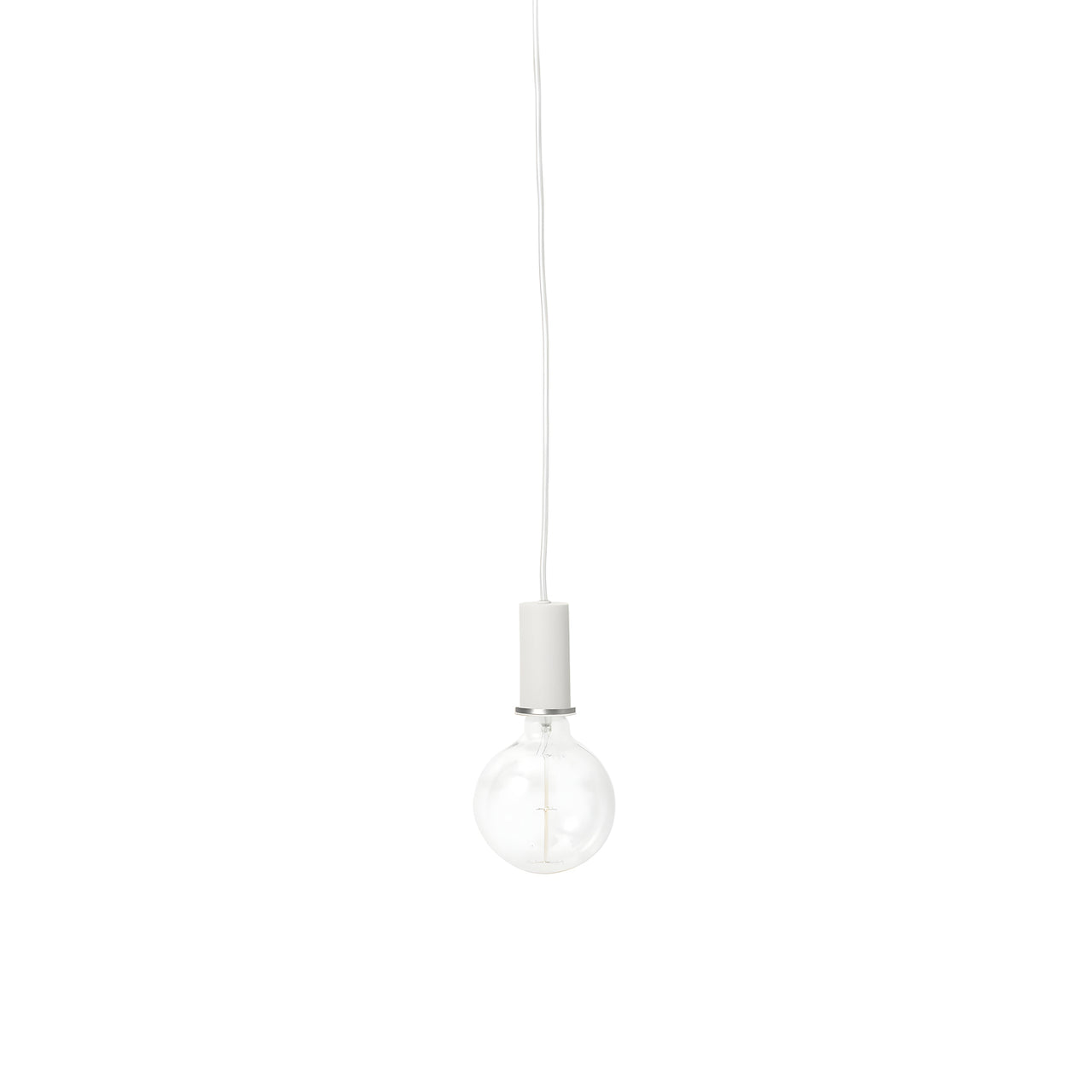 Collect Lighting: Pendant + Low + White