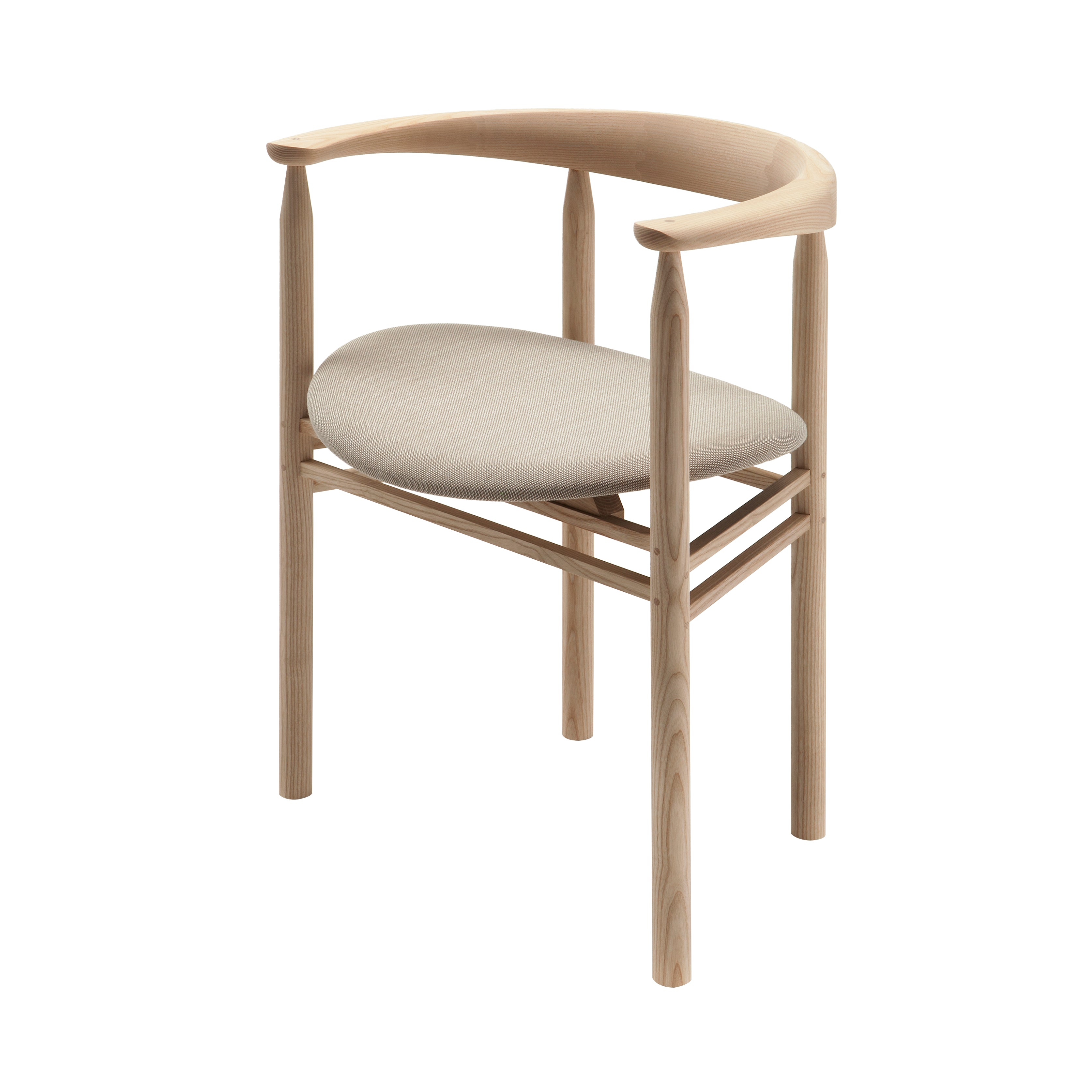 Linea RMT6 Chair: Ash