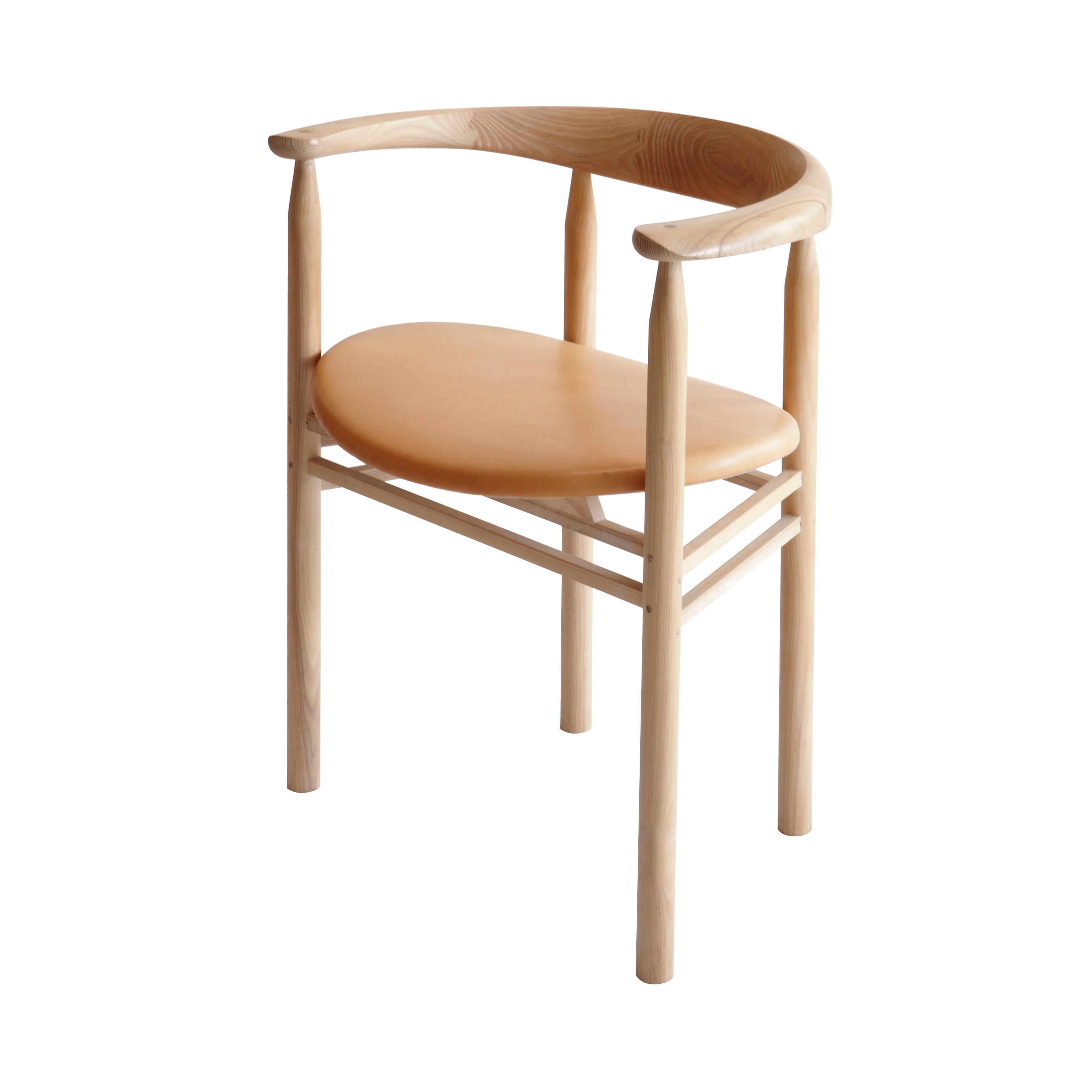 Linea RMT6 Chair: Ash + Elmosoft 33004