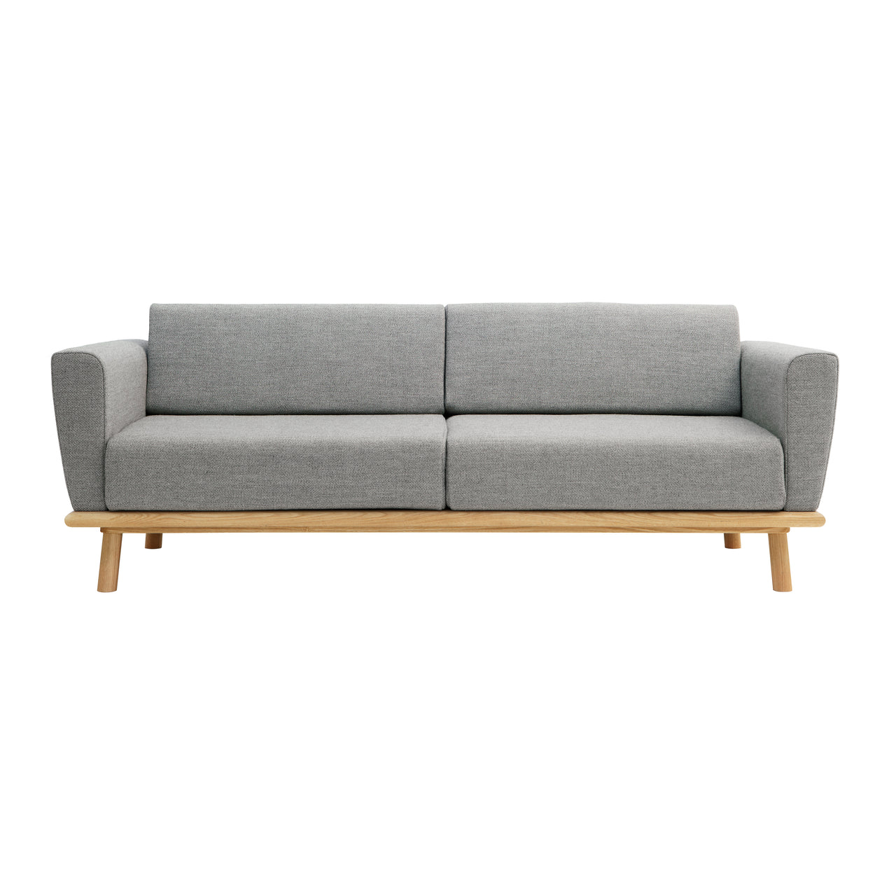 Linea Sofa: Linea Sofa + Oak