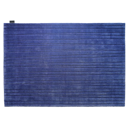 Lines Rug: Large + Indigo