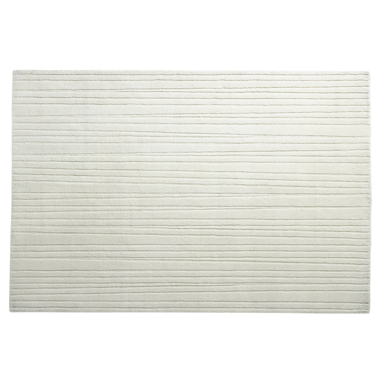 Lines Rug: Large + White