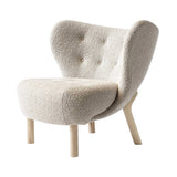 Little Petra Lounge Chair: VB1 + White Oiled Oak + Karakorum 003