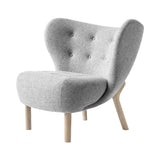 Little Petra Lounge Chair: VB1 + White Oiled Oak + Hallingdal 130