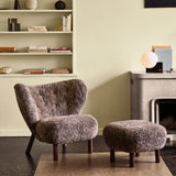 Little Petra Lounge Chair VB1 + Pouf ATD1 + LS