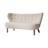 Little Petra Sofa: VB2 + Oiled Walnut + Karakorum 003