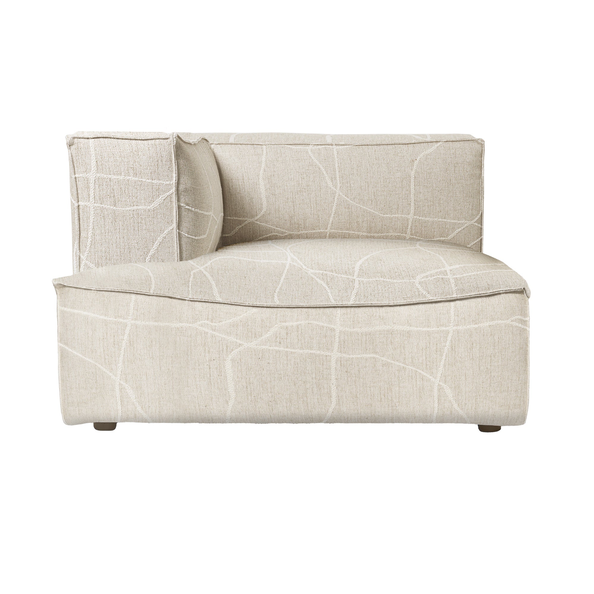 Catena Sofa Modules: Chaise Longue Left - 42.5