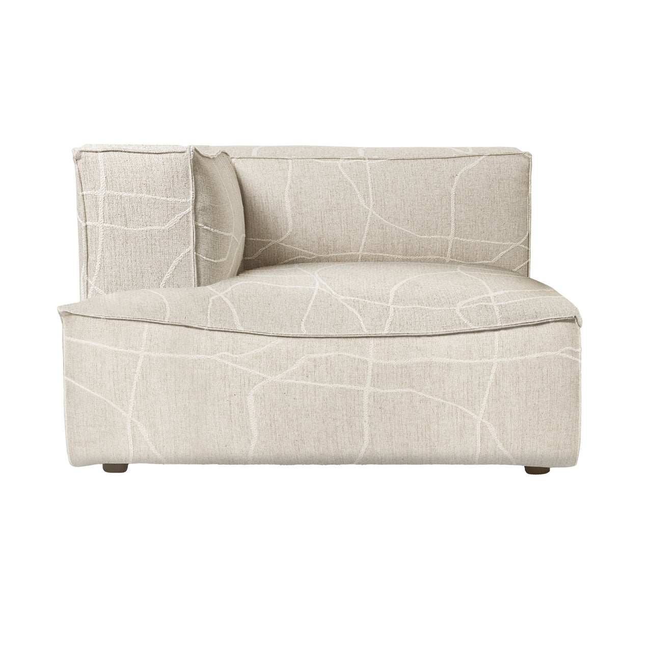 Catena Sofa Modules: Chaise Longue Left - 42.5