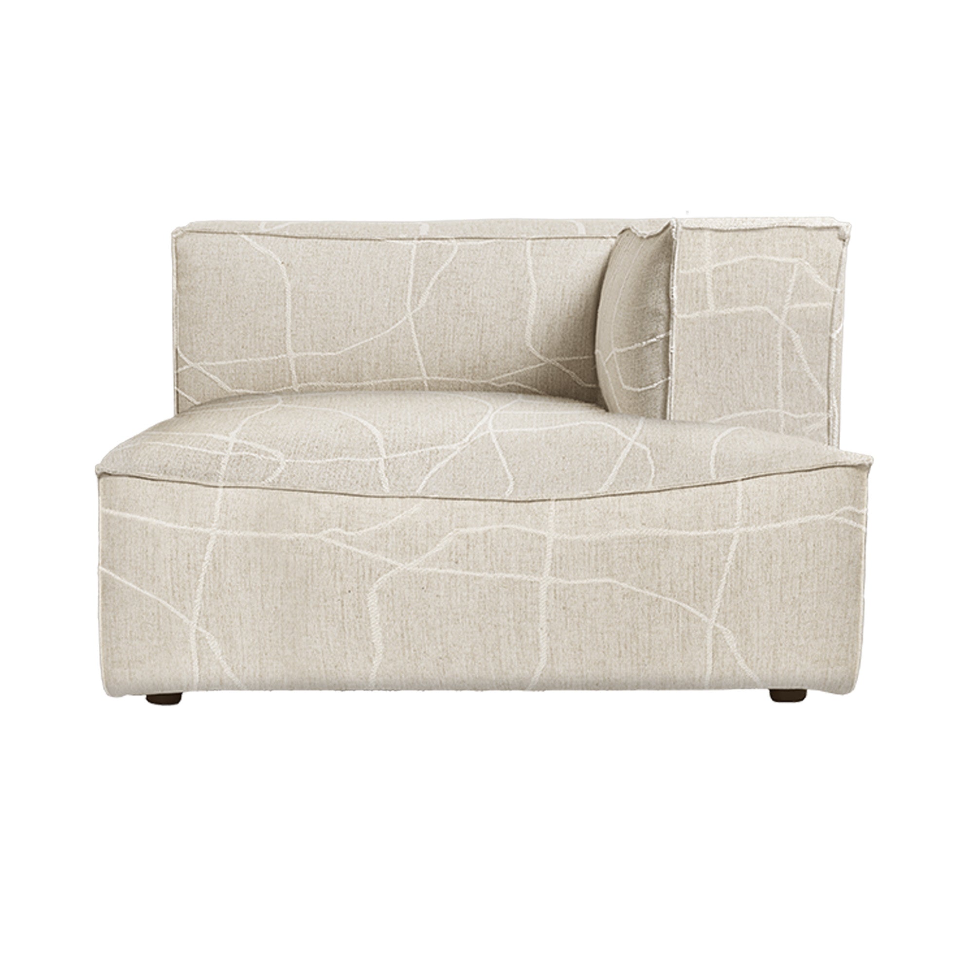 Catena Sofa Modules: Chaise Longue Right - 42.5
