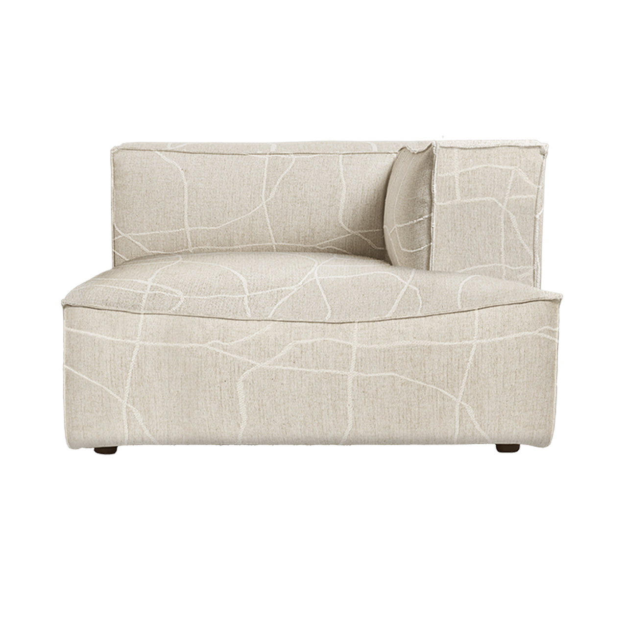 Catena Sofa Modules: Chaise Longue Right - 42.5