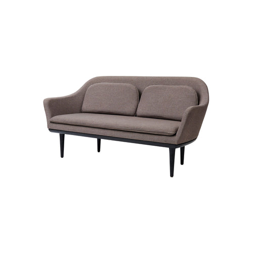 Lunar Sofa: Black Oak