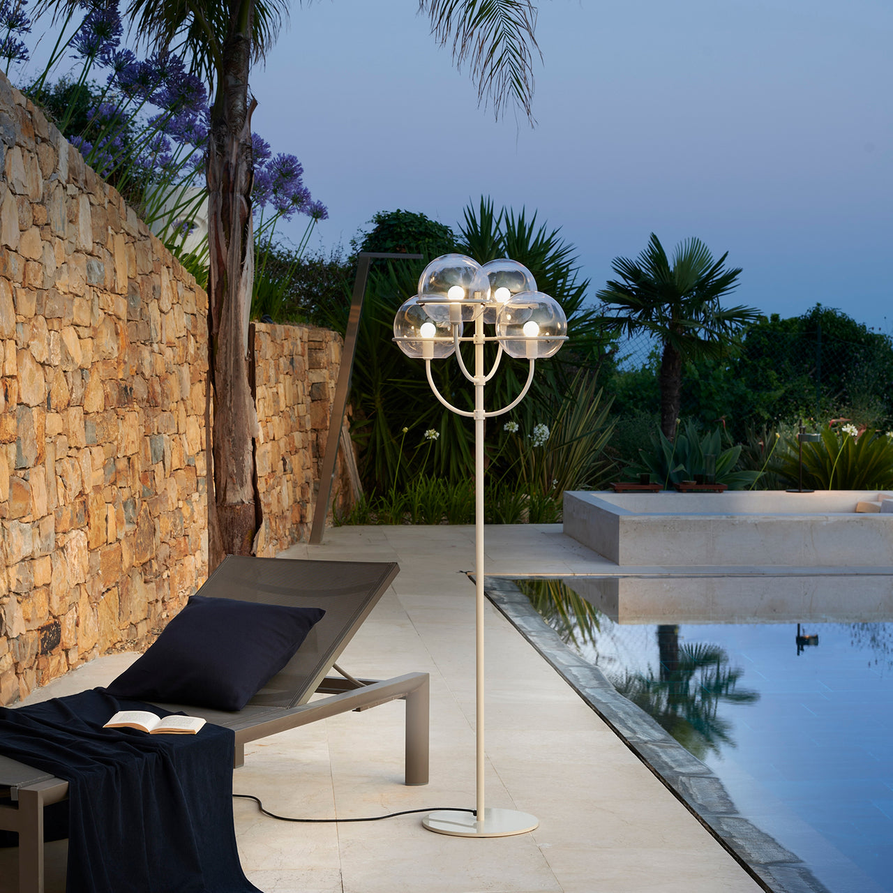 Lyndon Small Floor Lamp: Outdoor