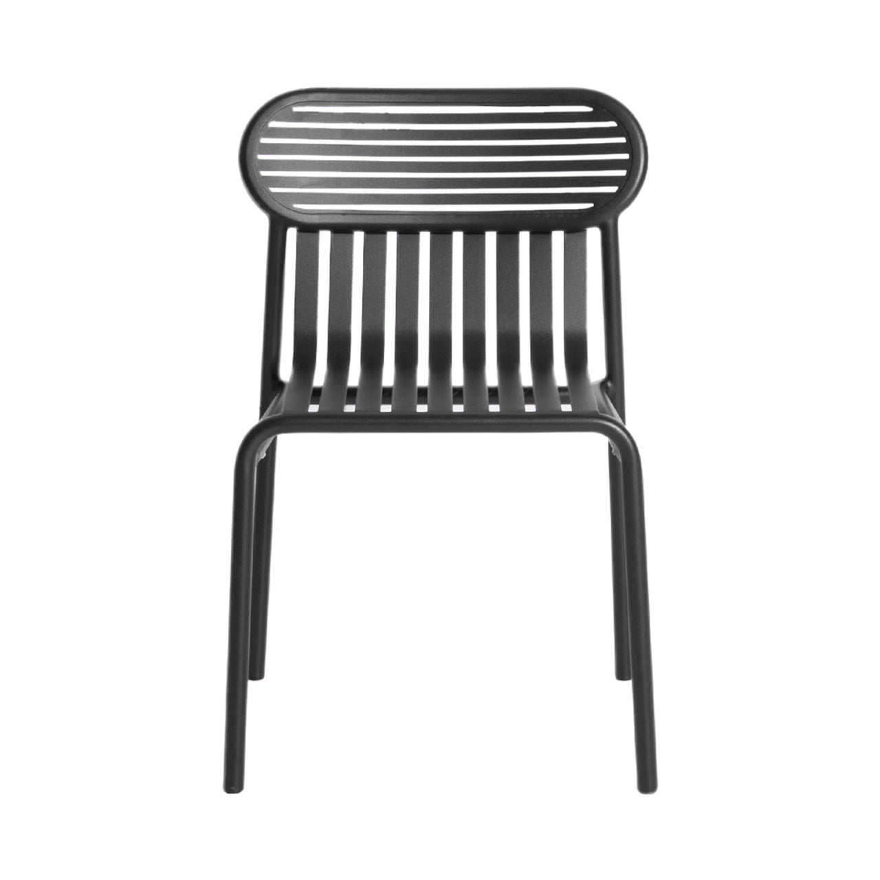Week-End Stacking Chair: Set of 2 + Black