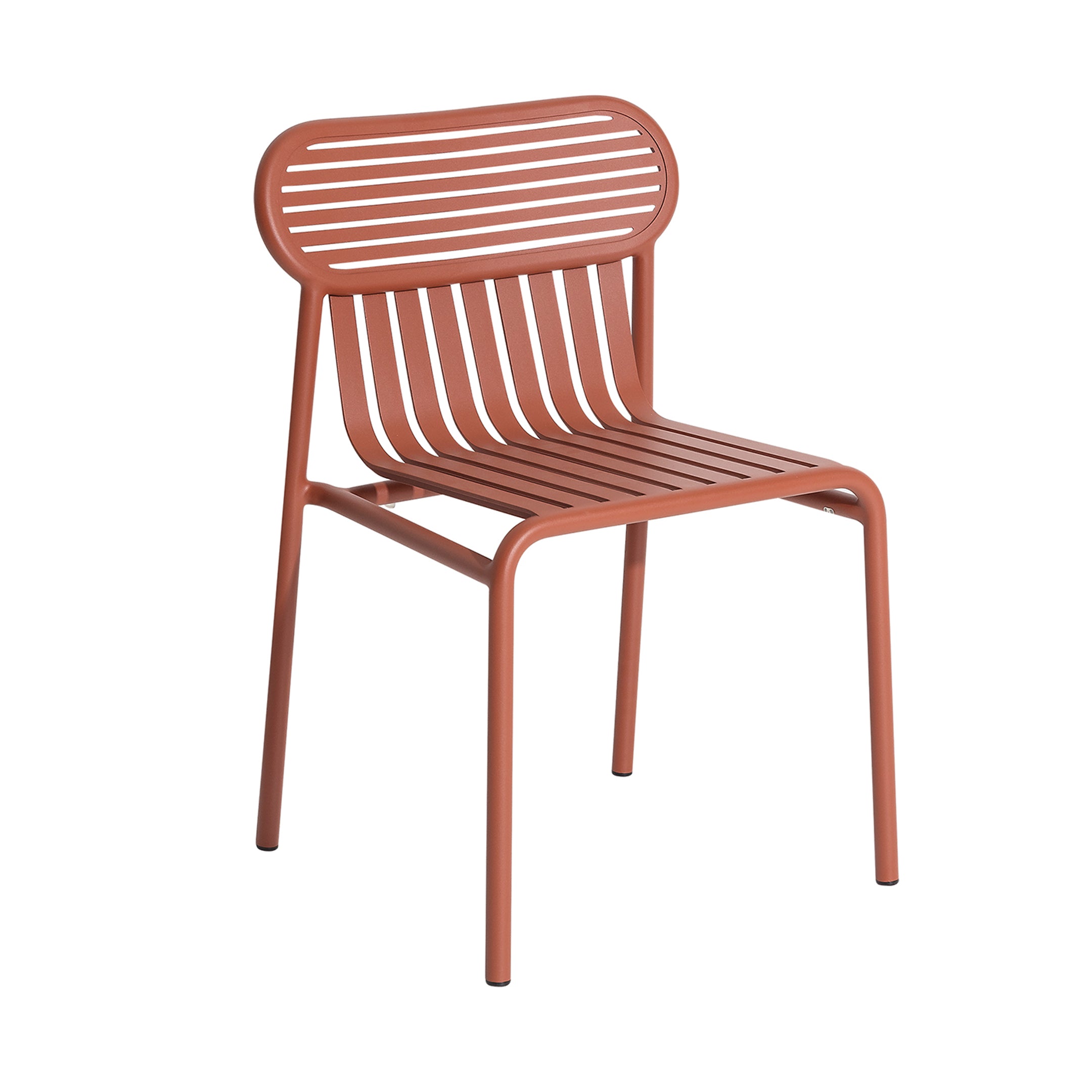 Week-End Stacking Chair: Set of 2 + Terracotta