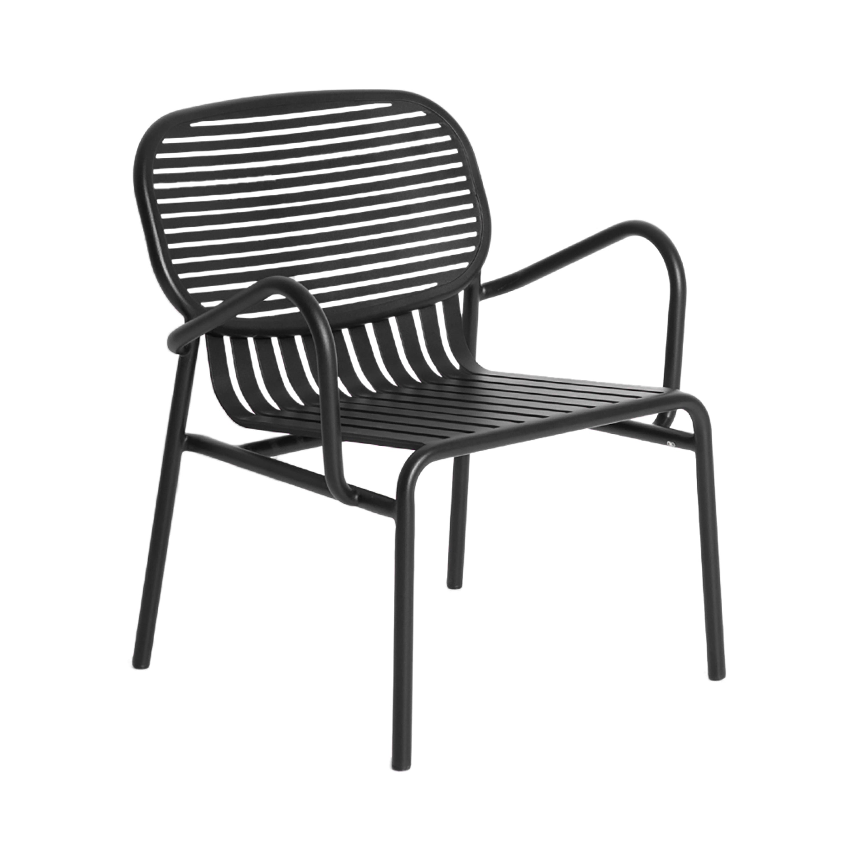 Week-End Stacking Lounge Chair: Set of 2 + Black