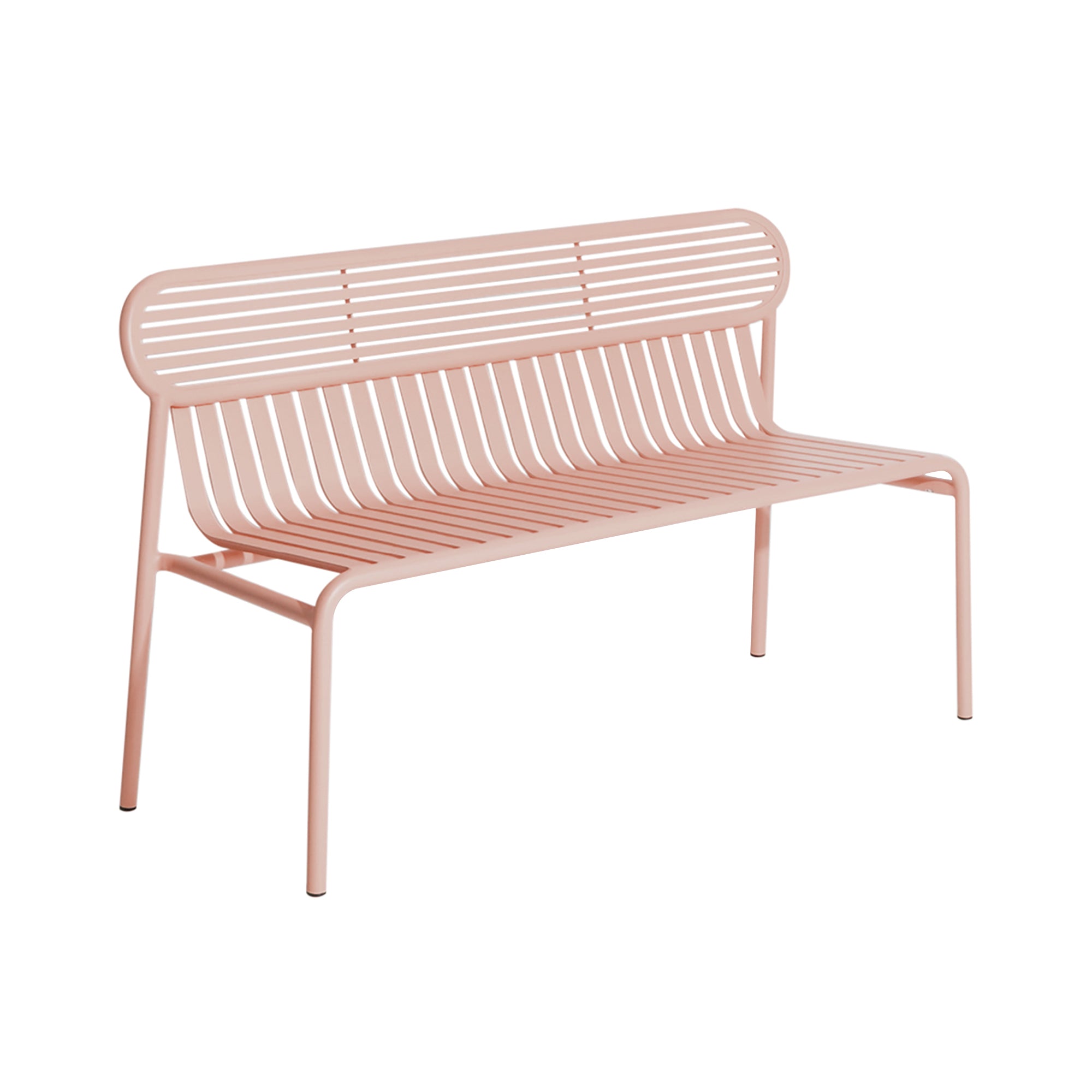 Week-End Garden Stacking Bench: Blush